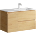 aqwella Тумба под умывальник 92x45 Accent Прямоугольная цвет дерево светлое ACC0109RDZ