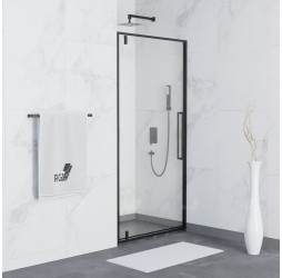 Раздвижная душевая дерь RGW SV-02 B Прозрачное cтекло цвет профиля 6 мм 06320209-14