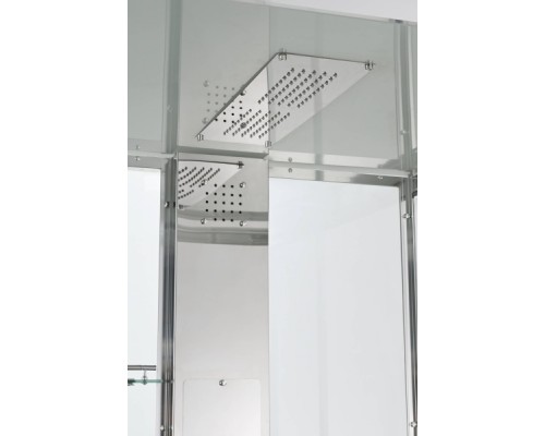 Душевая кабина AvaCan Z1910MT AVA 100x100 стекла прозрачные, профиль хром
