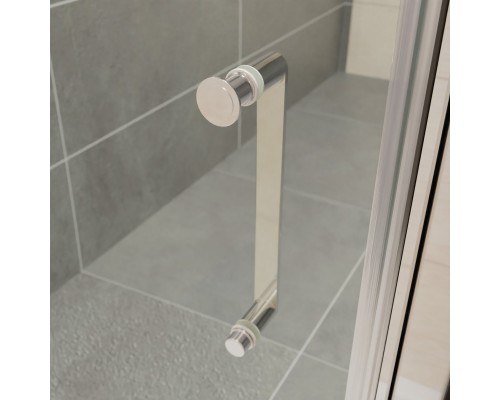 Раздвижная душевая дверь RGW PA-14 100*195 прозрачное стекло 6 мм 41081410-11