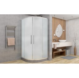 Душевой уголок Avacan HC 100 MT AVA 100x100 стекла матовые, профиль хром
