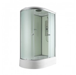 Душевая кабина Avacan D3012R AVA 120x80 правая, стандарт, стекла матовые, профиль хром