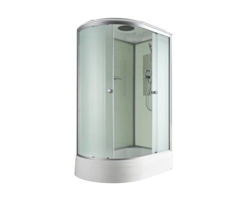 Душевая кабина AvaCan D3012R AVA 120x80 правая, стандарт, стекла матовые, профиль хром