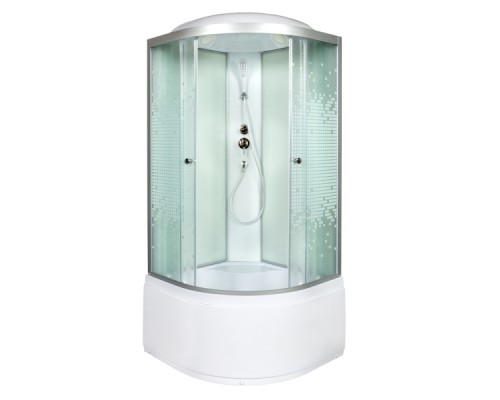Душевая кабина AvaCan L910 AVA 100x100 стандартная (стекла матовые с рисунком)