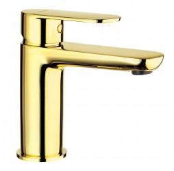 Deante Alpinia Gold Смеситель для раковины, золото