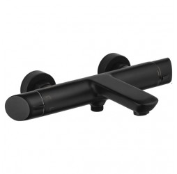 Deante Arnika Black Смеситель для ванны, черный