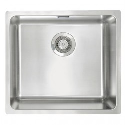 Deante Egeria сатин - мойка стальная 1 чаша, 490*440*230 мм + сифон SPACE SAVER