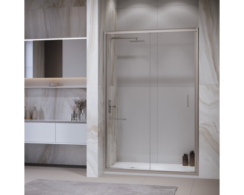 Складная душевая дверь RGW PA-21 120*190 прозрачное стекло 5 мм 06082112-11