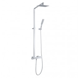Deante Abelia Cascada Душевая колонна с термостатическим смесителем, хром