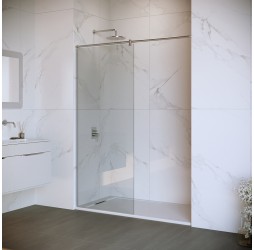 Душевую перегородку RGW WA-033 неподвижное Walk In cтекло прозрачное, 6 мм 120*195 xром