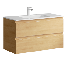 aqwella Тумба под умывальник 97,5x46 Accent Прямоугольная цвет дерево светлое ACC0110DZ