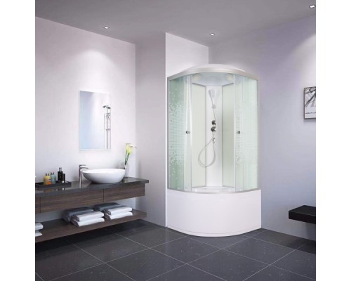 Душевая кабина AvaCan L980 AVA 80x80 стандартная (стекла матовые с рисунком)