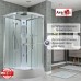 Душевая кабина AvaCan EM3010T AVA 100x100 стандарт, стела прозрачные, профиль хром