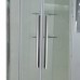 Душевая кабина AvaCan K2012N AVA 120x90 без крыши, стекла прозрачные, профиль хром