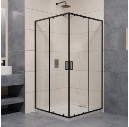 Душевой уголок RGW Passage PA-030B 100x100 стекла прозрачные, профиль черный 350803000-14