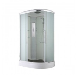 Душевая кабина Avacan EM2912L AVA 120x90 левая, стандарт, стекла матовые, профиль хром