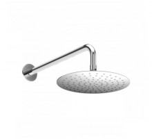 Душевая лейка стальная, Ø300 мм с настенным держателем - BlueR 145 526 5CR Chrome