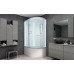 Душевая кабина AvaCan D512SLLED AVA 120x90 LED, левая, стекла матовые, профиль хром