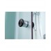 Душевая кабина AvaCan D512SLLED AVA 120x90 LED, левая, стекла матовые, профиль хром