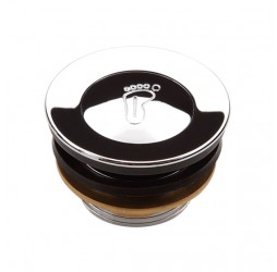 Deante Click-Clack Пробка круглая маленькая для поддона и ванны, хром