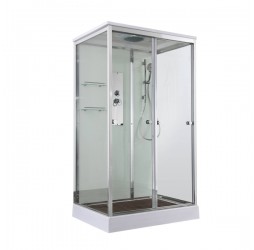 Душевая кабина Avacan V2011 AVA 110x90 стандарт, стекла прозрачные, профиль хром