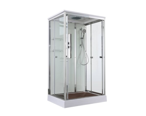Душевая кабина AvaCan V2011 AVA 110x90 стандарт, стекла прозрачные, профиль хром