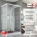 Душевая кабина AvaCan V2011 AVA 110x90 стандарт, стекла прозрачные, профиль хром