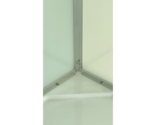 Душевая кабина AvaCan D511S AVA 110x110 стандарт, стекла матовые, профиль хром