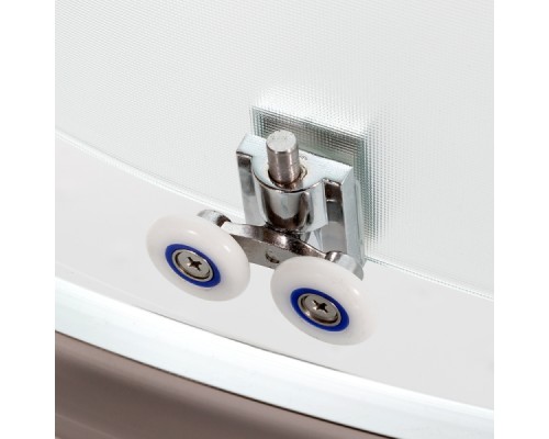 Душевая кабина AvaCan D511S AVA 110x110 стандарт, стекла матовые, профиль хром