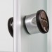 Душевая кабина AvaCan D511S AVA 110x110 стандарт, стекла матовые, профиль хром