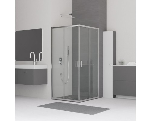 Душевой уголок RGW Classic CL-34 100x100 стекла прозрачные, профиль хром 32093400-11