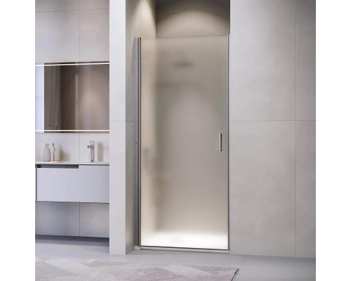 Распашная душевая дверь RGW LE-003-Gg 90*195 матовое стекло 6 мм 351200309-210