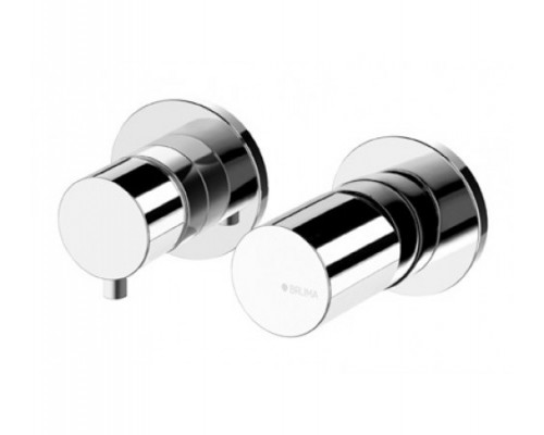 Смеситель скрытого монтажа на 2 отверстия, с 3 выходами Adagio 193 142 1CR Chrome