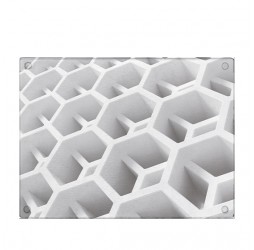 Deante Доска из стекла DIMOND C, 400х300 мм, графика соты