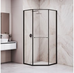 Душевой уголок RGW SV-82B R 90x90 33328299-14R стекло прозрачное, профиль черный