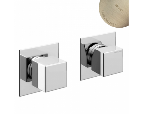 Смеситель скрытого монтажа на 2 отверстия, с 3 выходами Escudo 102 140 2MM Morning Mist