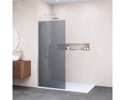 Душевая перегородка Walk-In RGW 80x195 WA-102 стекло тонированное, профиль хром
