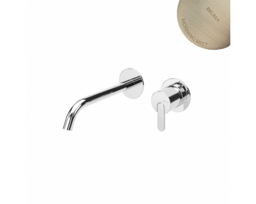 Внешняя часть смесителя LEAF для раковины. Длина излива 150 мм Morning Mist