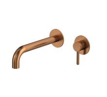 Смеситель для умывальника скрытого монтажа WHITECROSS Y Y1215CPB (брашированная медь)