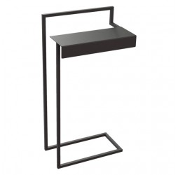 Deante Mokko Nero Вешалка напольная с полкой, черный