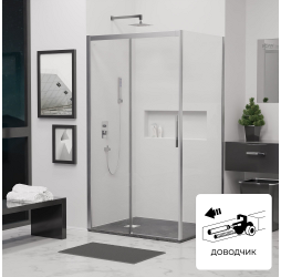 Душевой уголок RGW LE-41 (LE-12 + Z-050-2)