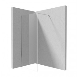 Deante Kerria Plus Walk-In Душевая стенка, стекло прозрачное, 70-100*200 см