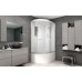 Душевая кабина AvaCan D512SR AVA 120x90 стандарт, правая, стекла матовые, профиль хром