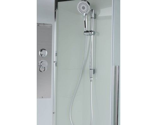 Душевая кабина Avacan EM3011NT AVA 110x110 без крыши, стекла прозрачные, профиль хром