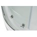 Душевая кабина Avacan EM3011NT AVA 110x110 без крыши, стекла прозрачные, профиль хром