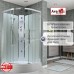Душевая кабина Avacan EM3011NT AVA 110x110 без крыши, стекла прозрачные, профиль хром