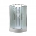 Душевая кабина Avacan EM3011NT AVA 110x110 без крыши, стекла прозрачные, профиль хром