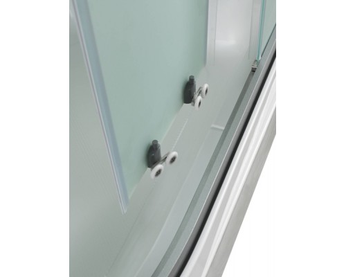 Душевая кабина AvaCan D5012RN AVA 120x80 правая, без крыши, стекла матовые, профиль хром