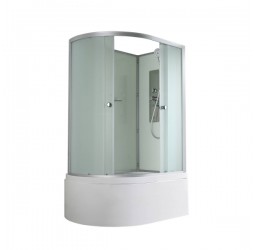 Душевая кабина Avacan D5012RN AVA 120x80 правая, без крыши, стекла матовые, профиль хром