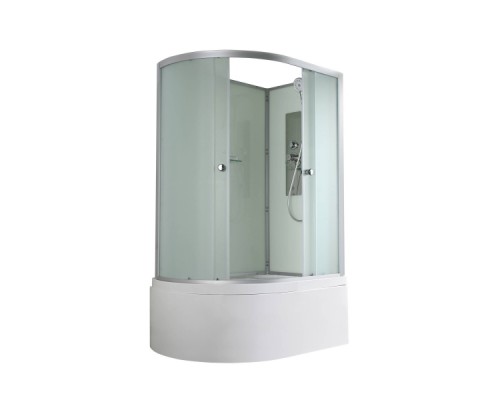 Душевая кабина AvaCan D5012RN AVA 120x80 правая, без крыши, стекла матовые, профиль хром